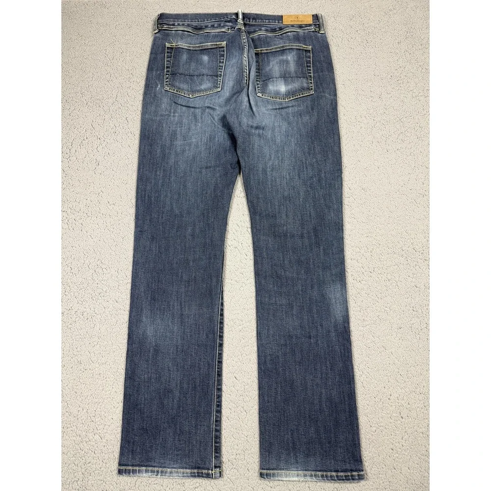 Bluffworks Denim Jeans Mens 32x33 Medium Wash Blue Regular Fit‎ Straight Leg